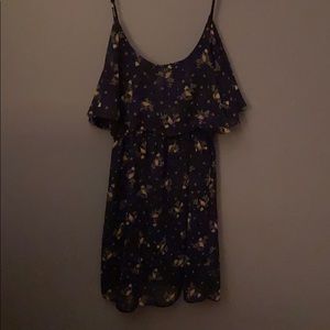 Flowy summer printed dress